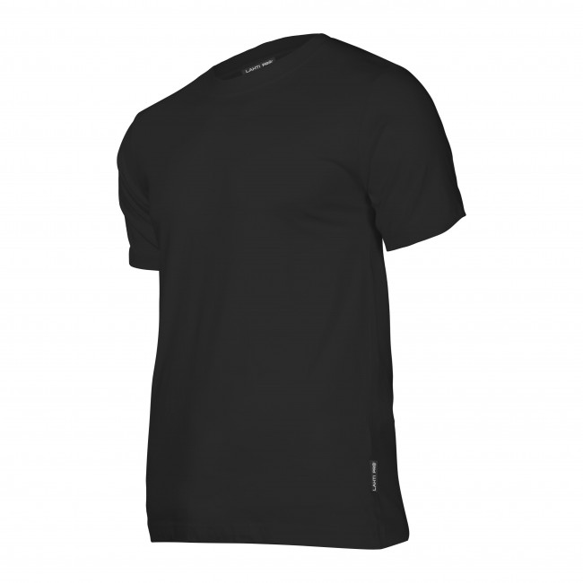Koszulka t-shirt 180g/m2, czarna, "2xl", ce, lahti